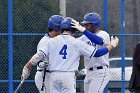 Baseball vs Nichols  Wheaton College Baseball vs Nichols College. - Photo By: KEITH NORDSTROM : Wheaton, baseball